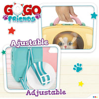 Pet Backpack Colorbaby GoGo Friends Toy 39,5 x 43 x 17 cm (6 Units)