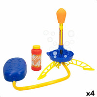 Bubble Blowing Game Rocket 237 ml 90 x 32 x 31 cm (4 Units)