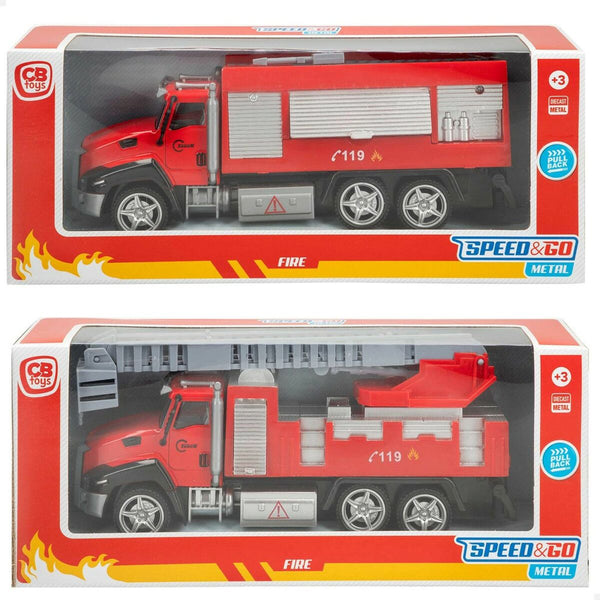 Fire Engine Speed & Go 21 x 9,5 x 5,5 cm (6 Units)