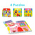 Puzzle Lisciani Carotina Baby 16 x 1 x 16,5 cm Farm 4-in-1