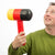 German Flag Inflatable Hammer