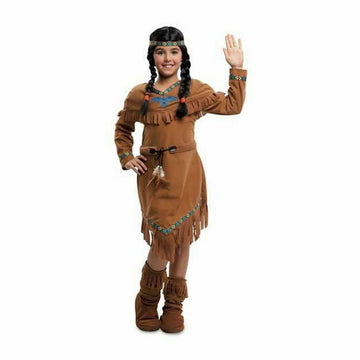 Costume for Children My Other Me Brown American Indian Lady (Refurbished B)