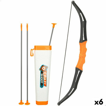 Archery Set with Target Colorbaby 6 Units