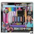 Hair Dressing Set Monster High Hair extensions (4 Units)