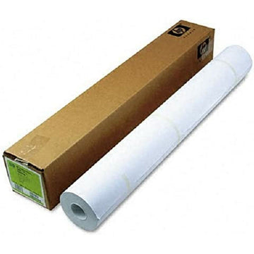 Roll of coated paper HP C6980A White Covered 91 m Black