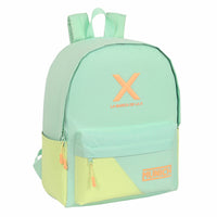 Laptop Backpack Munich Sunset Green Yellow (31 x 40 x 16 cm)