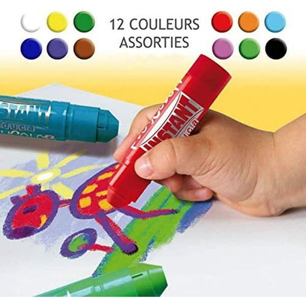 Painting set PLAYCOLOR Basic Metallic Fluor Multicolour 24 Pieces