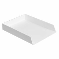 Classification tray Amazon Basics White Plastic (2 Units) (Refurbished A+)