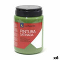 Tempera La Pajarita Mount L-16 Green Satin finish School (35 ml) (6 Units)