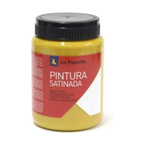 Tempera La Pajarita L-03 Oxide Yellow Satin finish School (35 ml) (6 Units)