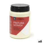 Tempera La Pajarita L-25 Beige Satin finish School (35 ml) (6 Units)