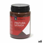 Tempera La Pajarita L-32 Brown Satin finish School (35 ml) (6 Units)