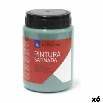 Tempera La Pajarita Jade L-39 Green Satin finish (35 ml) (6 Units)